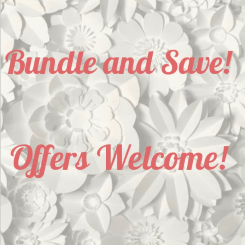 Accepting reasonable offers! Bundle and save!
